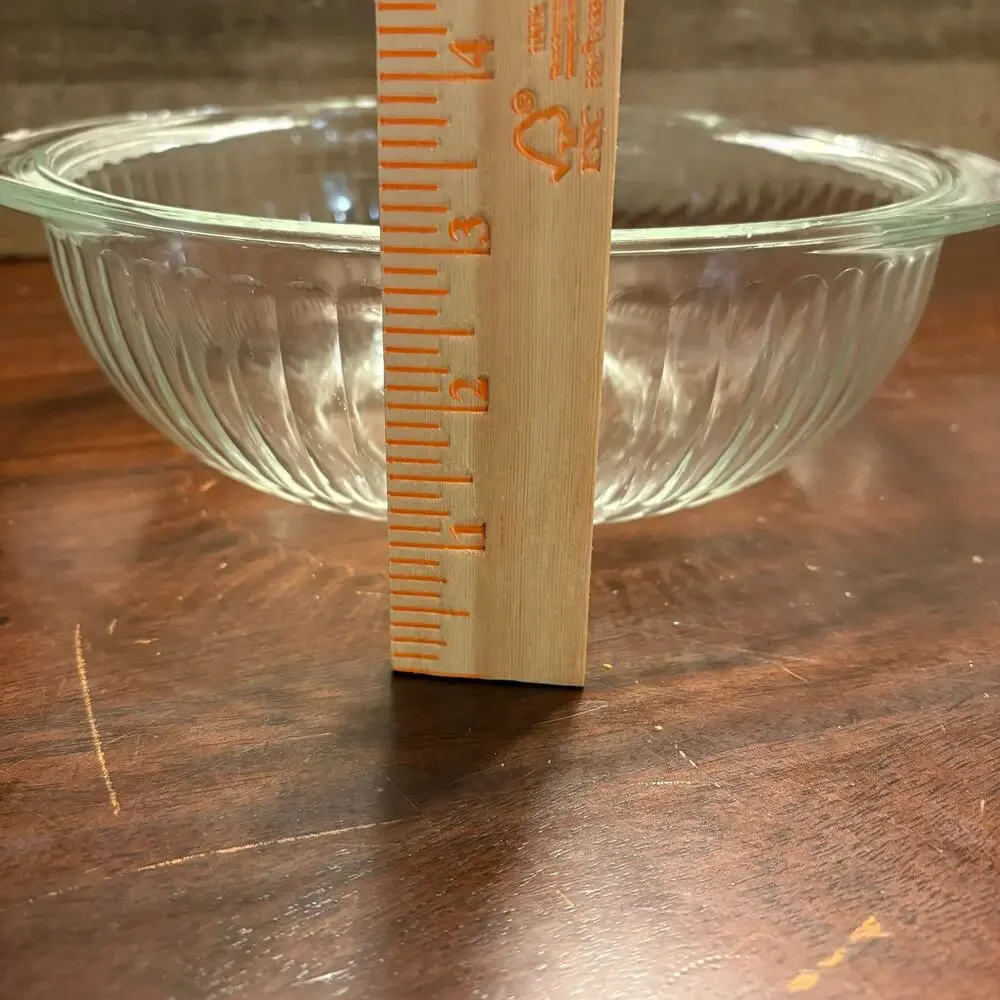 Pyrex vintage clear